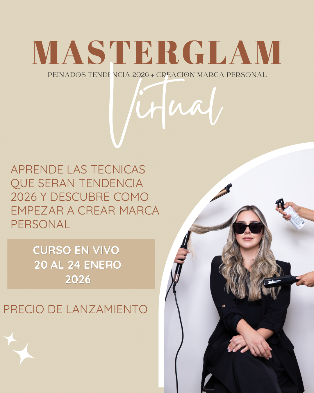 Curso pre grabado de peinados: aprende paso a paso y gana seguridad al peinar