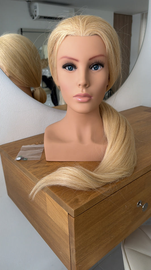 Cabezote cabello humano