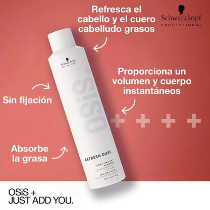 SHAMPOO EN SECO REFRESH DUST - OSIS