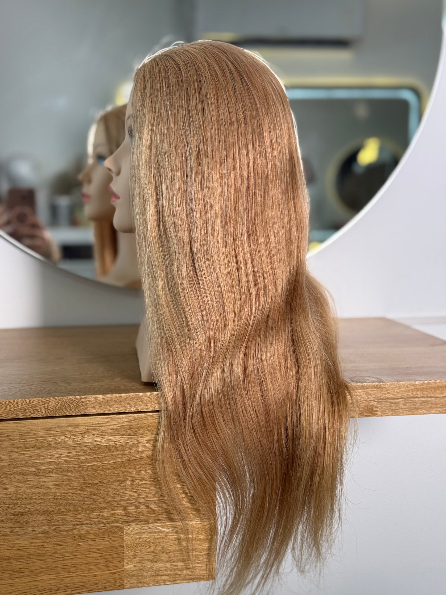 Cabezote cabello natural