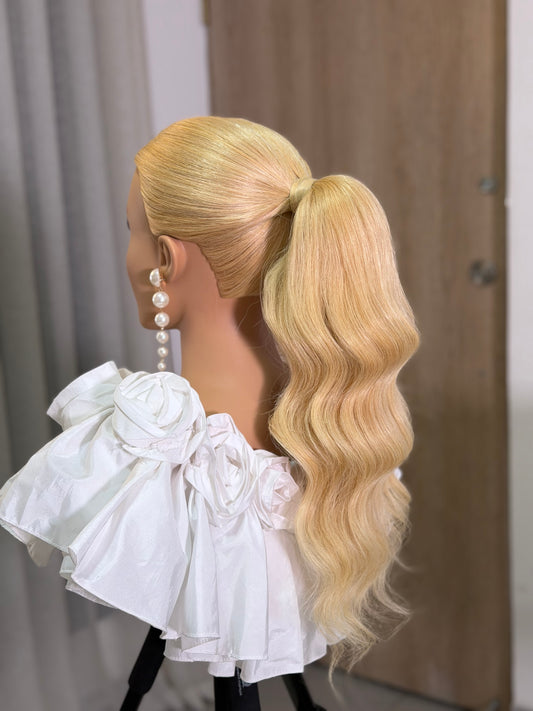 Cabezote cabello humano hombros