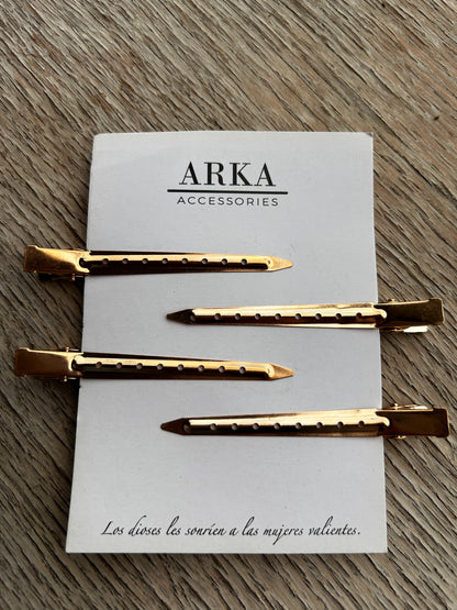 CLIP PINZA DORADA