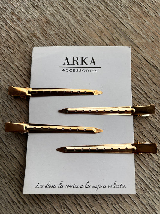 CLIP PINZA DORADA